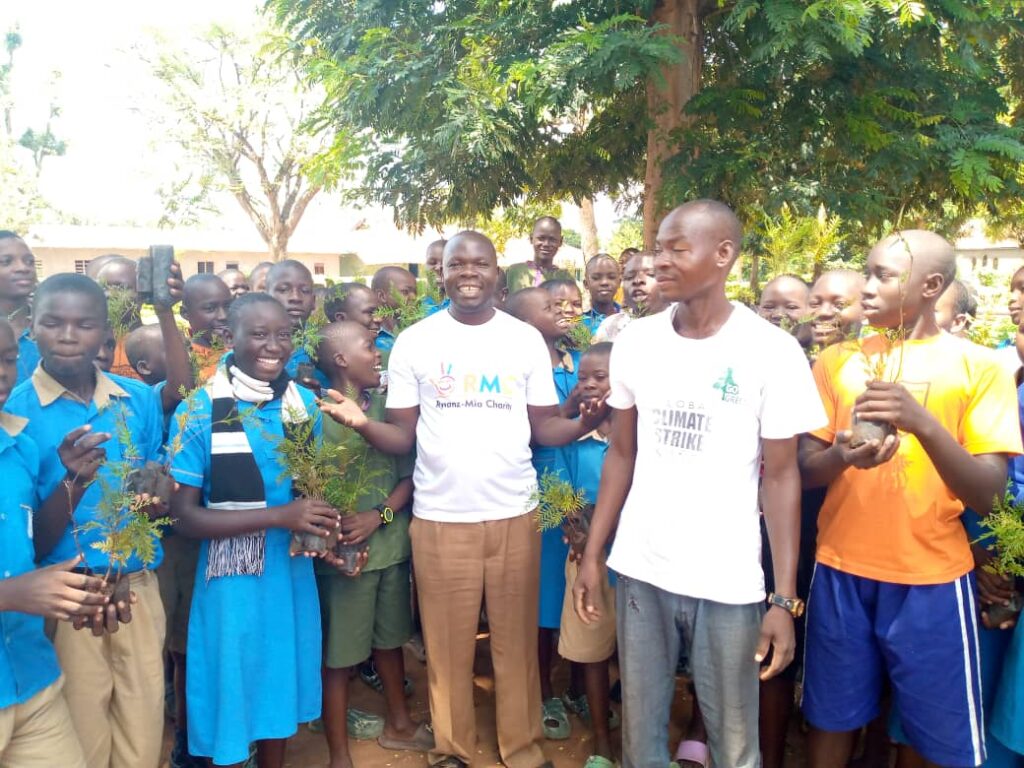 Tree Planting for School Children in Kaliro,Uganda