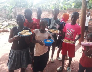 Providing food for school children