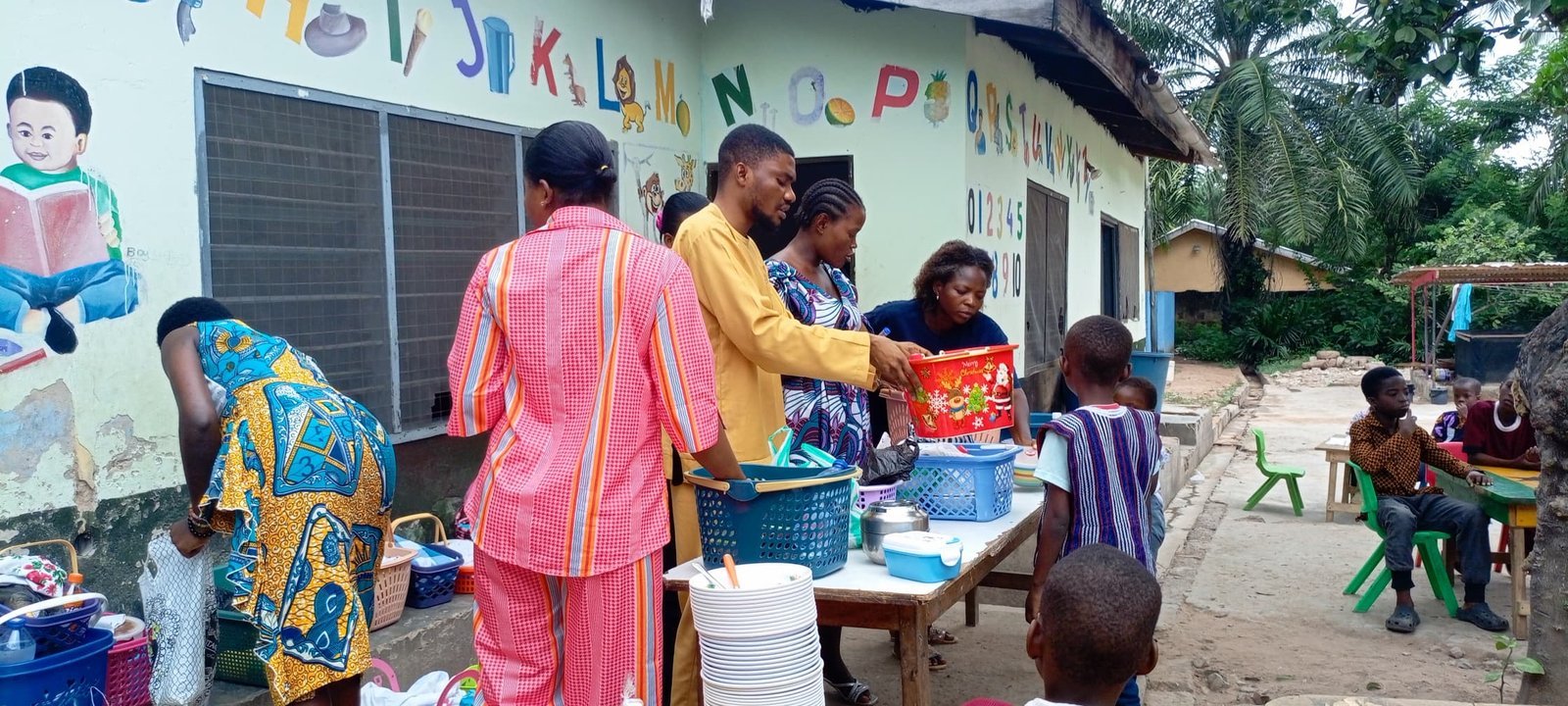 Education and feeding support through Ryvanz-Mia Charity Corp