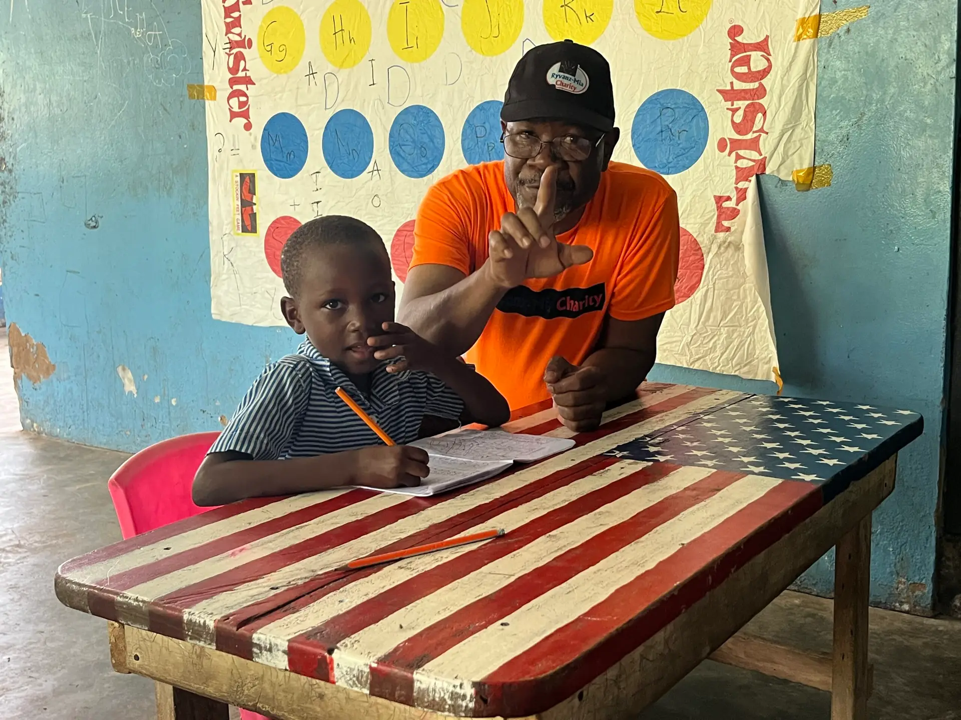 Ryvanz-Mia Charity community visit and support activity in Ghana
