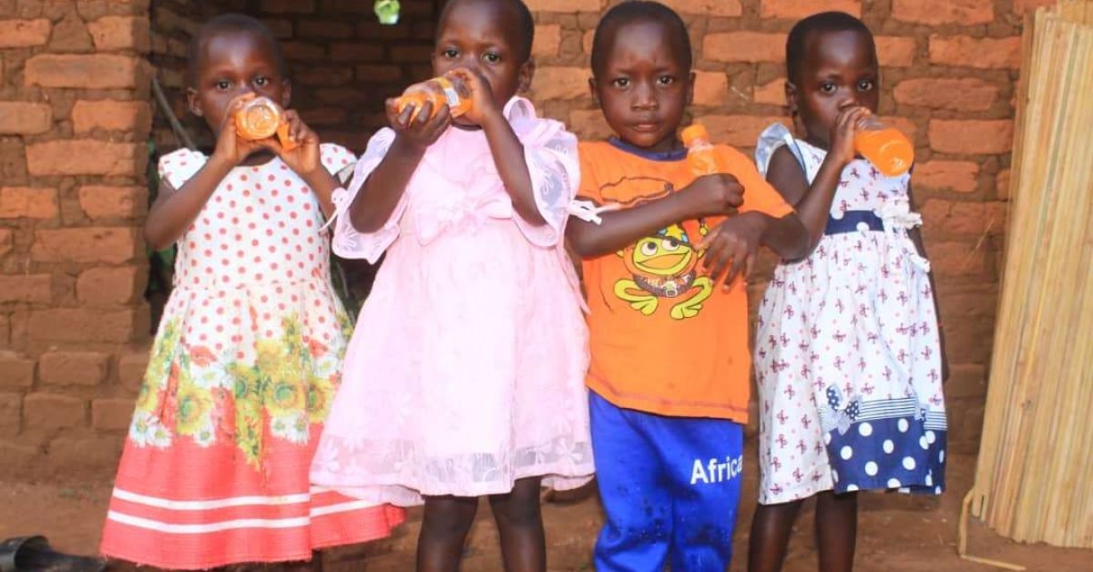 Sofiat’s quadruplets in Kibaale,Uganda. Sofiat's quadruplets in Kibaale, Uganda.